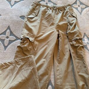 Women's Tan Cargo Pants